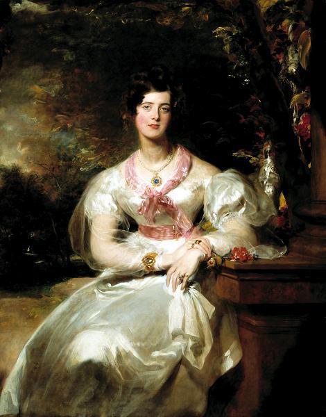 Sir Thomas Lawrence Portrait of the Honorable Mrs. Seymour Bathurst oil painting image
